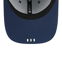 Men's New Era Navy Dallas Cowboys 2025 NFL Sideline Throwback 39THIRTY Flex Hat