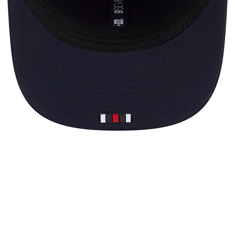 Casquette camionneur ajustable 9SEVENTY bleu marine des Cowboys de Dallas 2025 pour homme de New Era