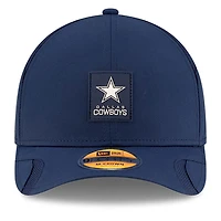 Men's New Era Navy Dallas Cowboys 2025 Sideline M-Crown 9FORTY Adjustable Hat