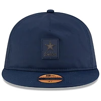 Casquette ajustée New Era 59FIFTY bleu marine Dallas Cowboys 2025 Sideline Retro Crown pour homme