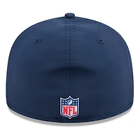 Men's New Era Navy Dallas Cowboys 2025 Sideline  Retro Crown 59FIFTY Fitted Hat