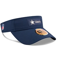 Visière latérale New Era bleu marine Dallas Cowboys 2025 pour homme
