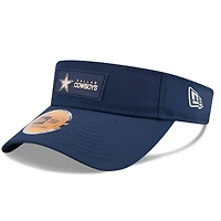 Visière latérale New Era bleu marine Dallas Cowboys 2025 pour homme