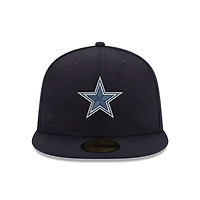 Men's New Era Navy Dallas Cowboys 59FIFTY Fitted Hat