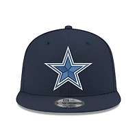 Casquette snapback New Era 9FIFTY Dallas Cowboys bleu marine pour homme
