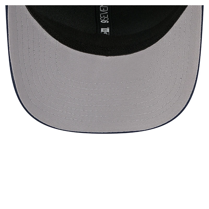 Casquette extensible à pression New Era bleu marine Dallas Cowboys 9SEVENTY Team Rope pour homme