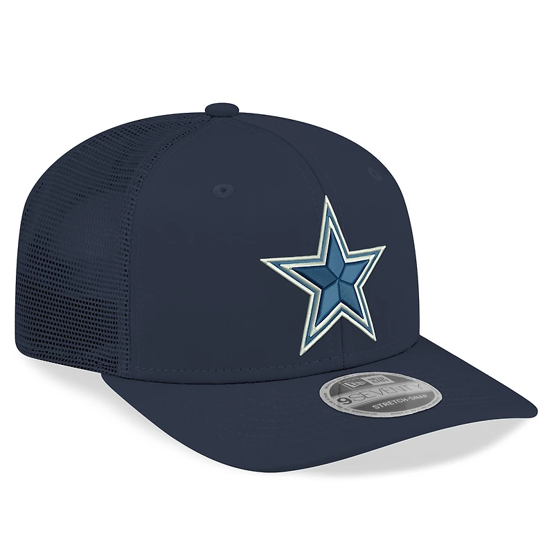 Men's New Era  Navy Dallas Cowboys 9SEVENTY Trucker Adjustable Hat