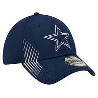 Casquette flexible Active 39THIRTY des Dallas Cowboys New Era pour hommes, bleu marine