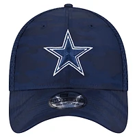 Casquette 39THIRTY Flex Active Camo Dallas Cowboys de New Era pour homme, bleu marine