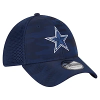 Casquette 39THIRTY Flex Active Camo Dallas Cowboys de New Era pour homme, bleu marine