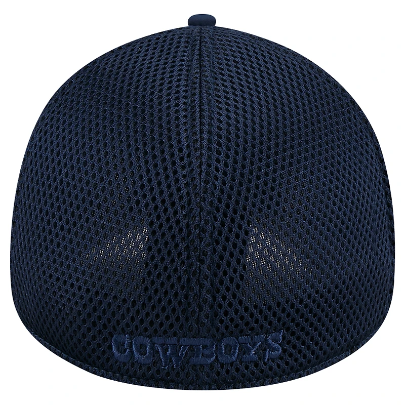 Casquette flexible 39THIRTY Active Team Tone des Dallas Cowboys New Era pour hommes, bleu marine