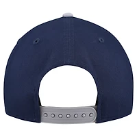 Men's New Era Navy Dallas Cowboys Arch 9FORTY A-Frame M-Crown Adjustable Hat