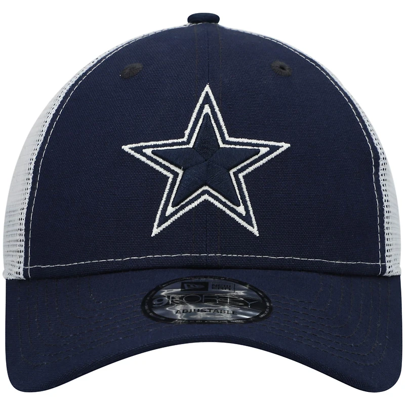 DCM COW NAVY BLANC NFL BASIC TRUCKER 9FORTY HATMENSTR