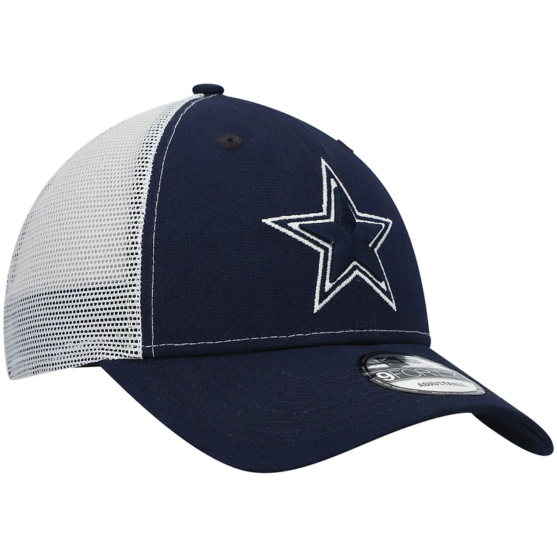 DCM COW NAVY BLANC NFL BASIC TRUCKER 9FORTY HATMENSTR
