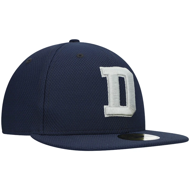 Casquette ajustée New Era bleu marine Dallas Cowboys Coach D 59FIFTY pour homme