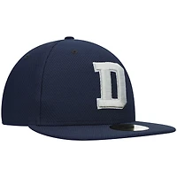 Casquette ajustée New Era bleu marine Dallas Cowboys Coach D 59FIFTY pour homme