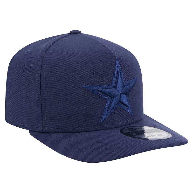 Casquette snapback 9FIFTY Dallas Cowboys bleu marine New Era pour homme