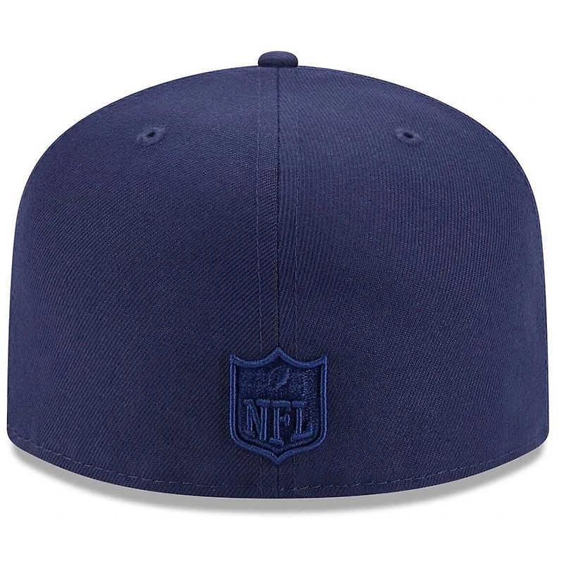 Casquette ajustée A-Frame 59FIFTY pour homme New Era bleu marine Dallas Cowboys Color Pack