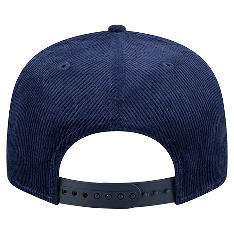 Men's New Era Navy Dallas Cowboys Cord Rope 9FIFTY Snapback Hat