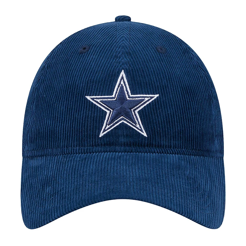 Casquette ajustable 9TWENTY à cordon bleu marine Dallas Cowboys de New Era pour homme