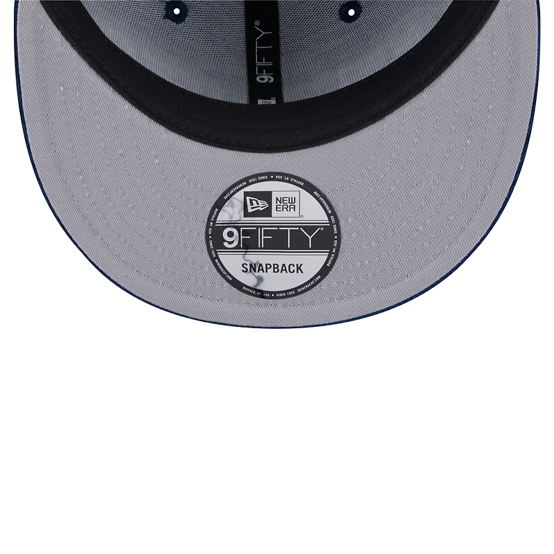 Men's New Era Navy Dallas Cowboys Display Corduroy 9FIFTY Snapback Hat