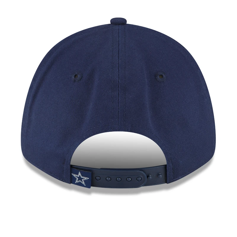 Men's New Era Navy Dallas Cowboys Doubled 9FORTY Snapback Hat