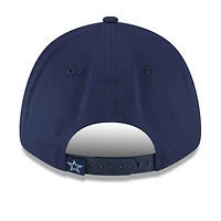 Men's New Era Navy Dallas Cowboys Doubled 9FORTY Snapback Hat