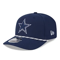 Casquette ajustable New Era blanche Dallas Cowboys Gameday Multi Rope 9SEVENTY pour homme
