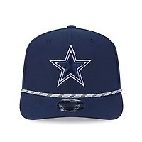 Casquette ajustable New Era blanche Dallas Cowboys Gameday Multi Rope 9SEVENTY pour homme