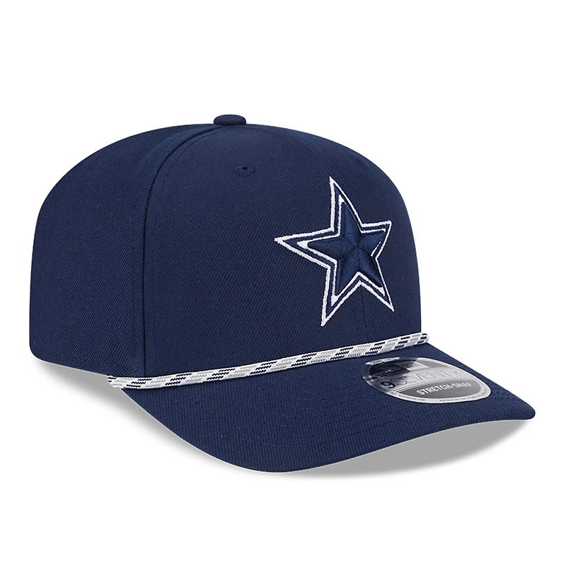 Men's New Era Navy Dallas Cowboys Gameday Multi Rope 9SEVENTY Adjustable Hat