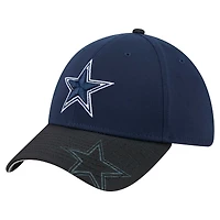 Casquette Hit 39THIRTY Flex bleu marine Dallas Cowboys de New Era pour homme