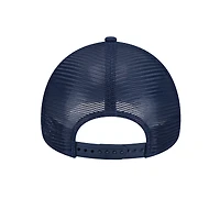 Men's New Era  Navy Dallas Cowboys Main A-Frame Trucker 9FORTY Adjustable Hat