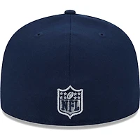 Casquette ajustée 59FIFTY Main Patch des Dallas Cowboys New Era pour homme, bleu marine