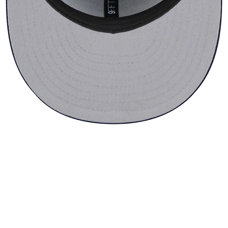 Casquette Snapback 9FIFTY Main Patch des Dallas Cowboys New Era pour homme, bleu marine