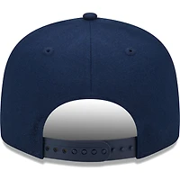 Casquette Snapback 9FIFTY Main Script des Dallas Cowboys New Era pour homme, bleu marine
