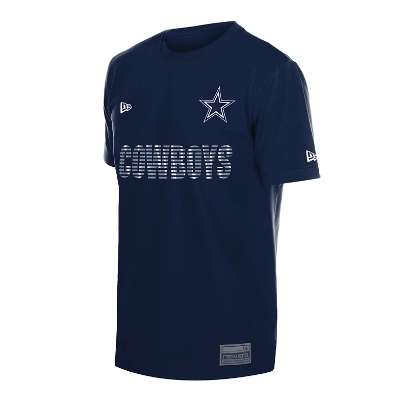 Men's New Era Navy Dallas Cowboys Match T-Shirt