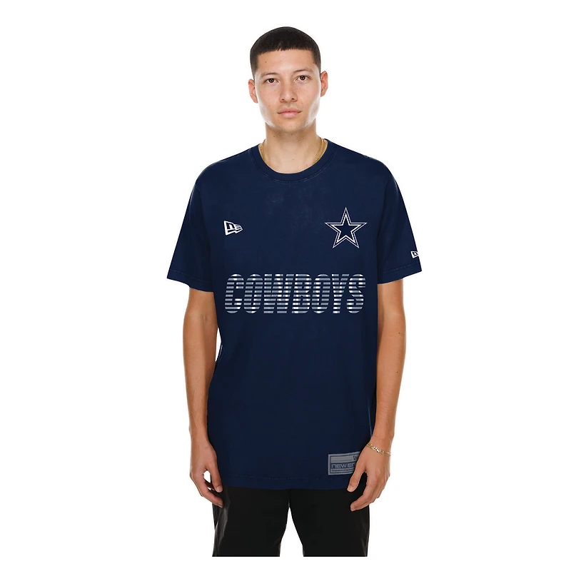 Men's New Era Navy Dallas Cowboys Match T-Shirt