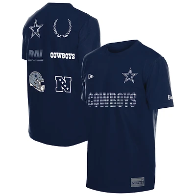T-shirt assorti New Era bleu marine Dallas Cowboys pour homme