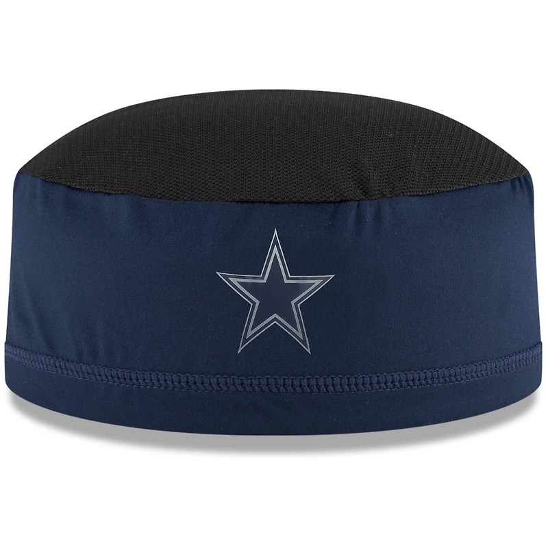 Casquette Skully d'entraînement NFL Dallas Cowboys New Era pour homme, bleu marine