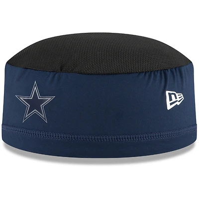 Casquette Skully d'entraînement NFL Dallas Cowboys New Era pour homme, bleu marine