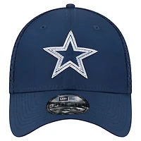 Casquette 39THIRTY Flex Outline bleu marine des Cowboys de Dallas New Era pour homme