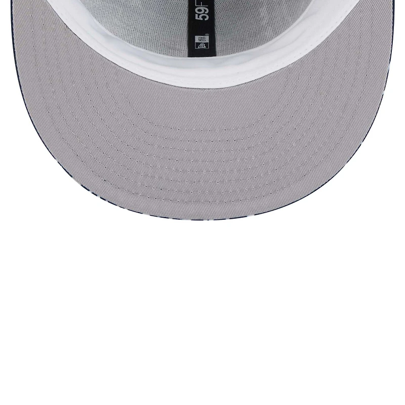 Casquette ajustée 59FIFTY bleu marine Dallas Cowboys Paisley New Era pour hommes