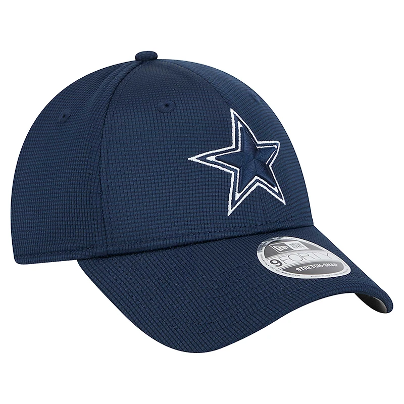 Casquette ajustable Pivot 9FORTY bleu marine Dallas Cowboys New Era pour homme