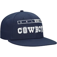 Casquette ajustée Ransom 59FIFTY Dallas Cowboys New Era pour homme bleu marine
