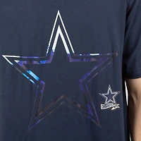 T-shirt pour homme New Era bleu marine Dallas Cowboys Sideline