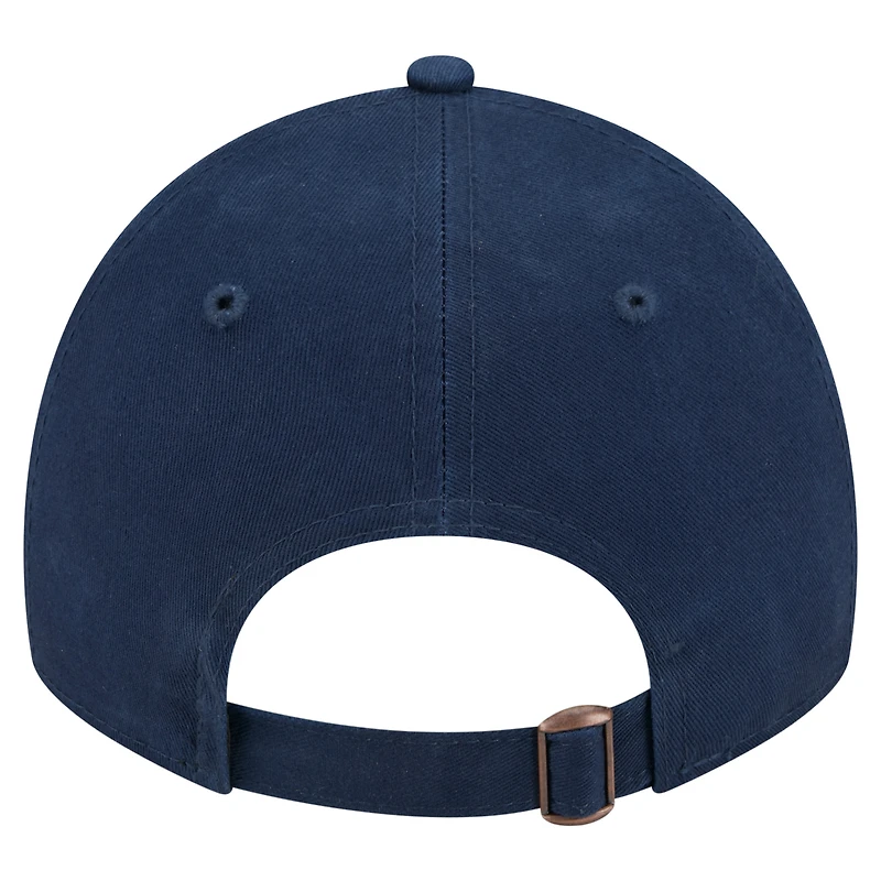 Casquette ajustable New Era bleu marine Dallas Cowboys Stamp 9TWENTY pour homme