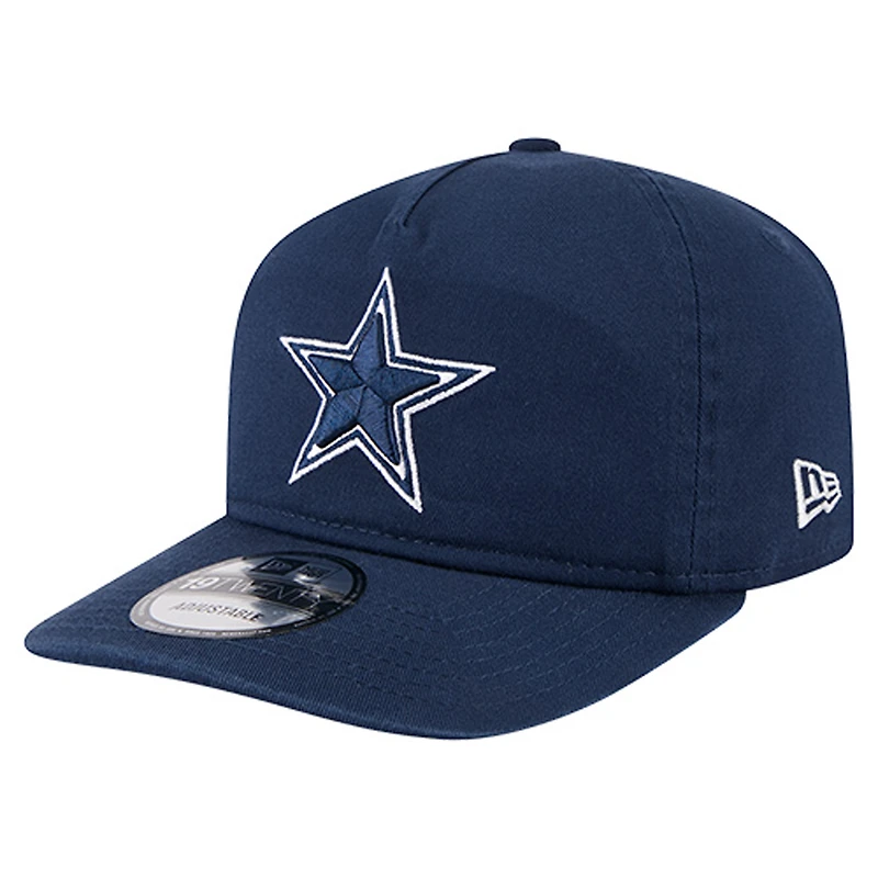 Casquette ajustable New Era bleu marine Dallas Cowboys Team 19TWENTY pour homme