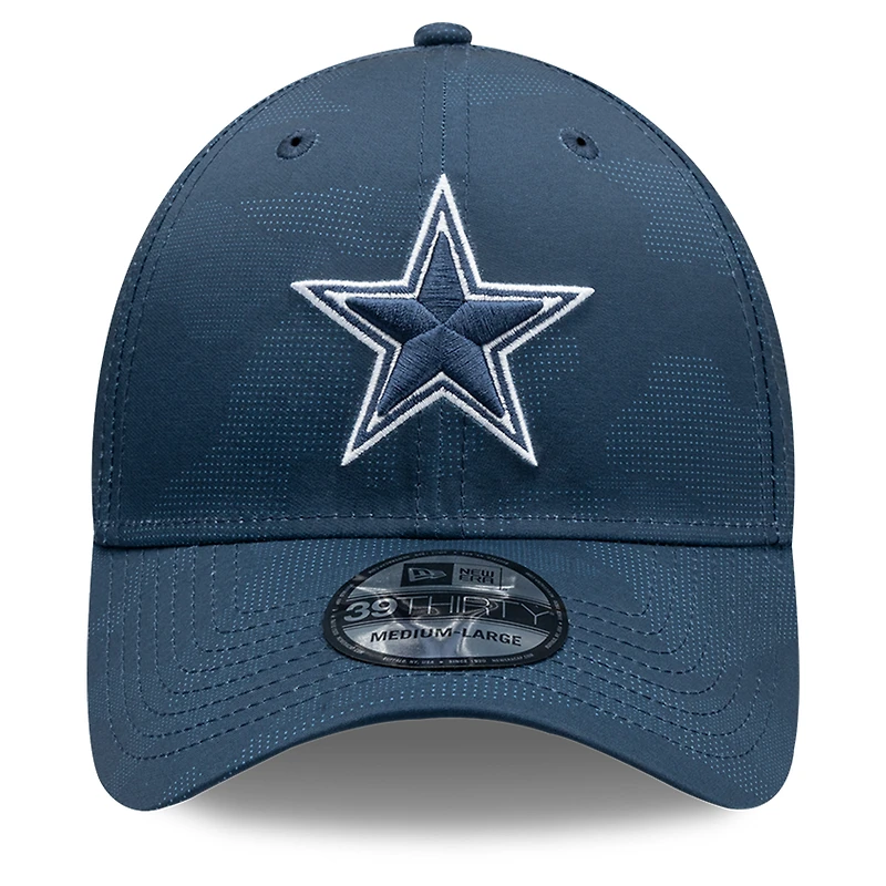 Casquette New Era 39THIRTY Flex bleu marine Dallas Cowboys pour homme