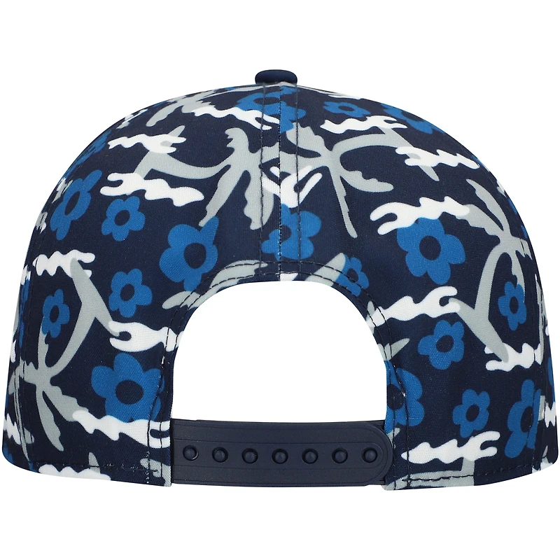 Men's New Era Navy Dallas Cowboys Wakey Wakey Golfer Snapback Hat