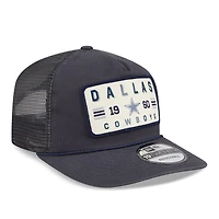 Casquette ajustable New Era Dallas Cowboys bleu marine délavée 19TWENTY pour homme